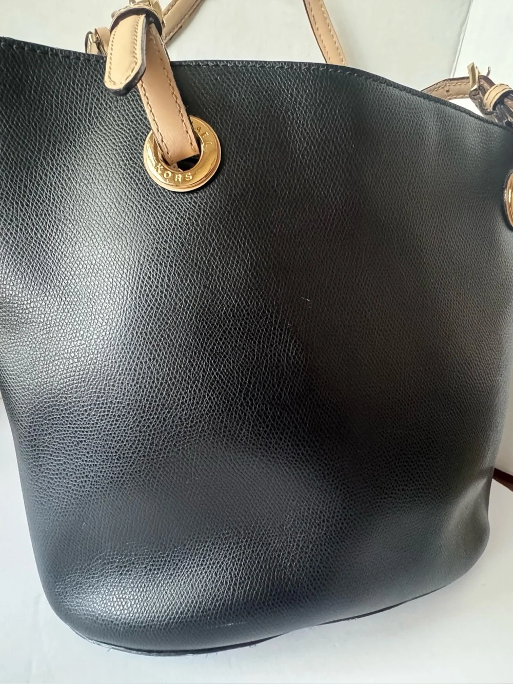 Michael Kors Black Bucket Bag